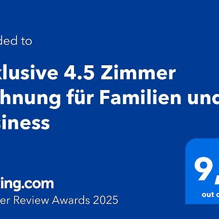 Exklusive 4.5 Zimmer Wohnung Fuer Familien Und Business Eschenz Eksteriør bilde