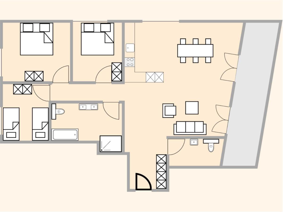 Exklusive 4.5 Zimmer Wohnung Fuer Familien Und Business Eschenz Eksteriør bilde
